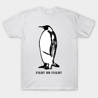 fight or flight Penguin T-Shirt